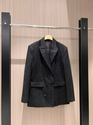 Miu Miu Suit Jacket Suede