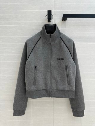 Miu Miu Sport Suit Gray Cotton