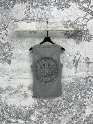 Loewe 25 Hollow Lace Vest Cotton