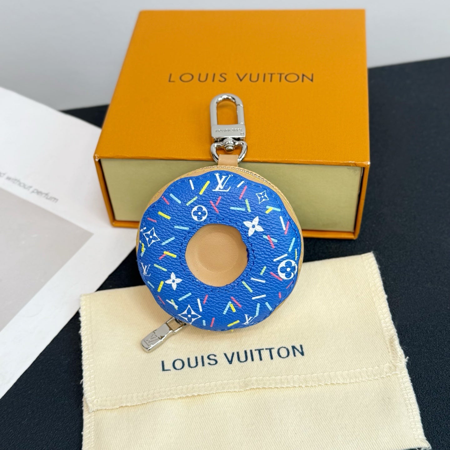 LV Donut Bag Charm