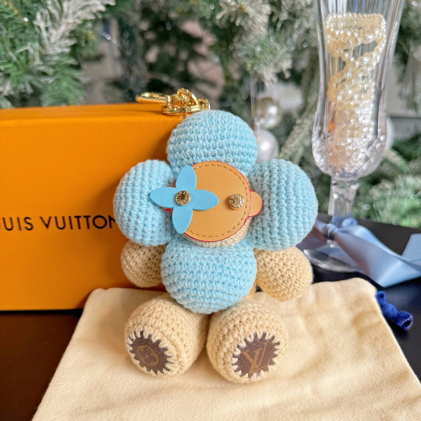 LV Vivienne Sunflower Doll Charm