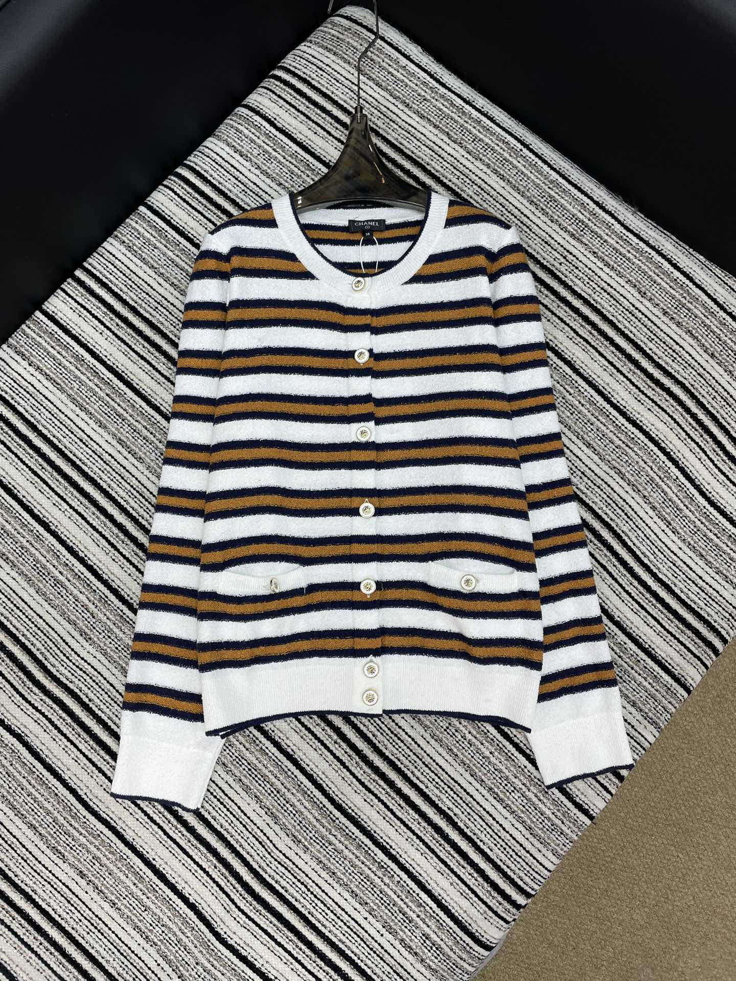 Chanel 2025 Knitted Cardigan Cotton 330421