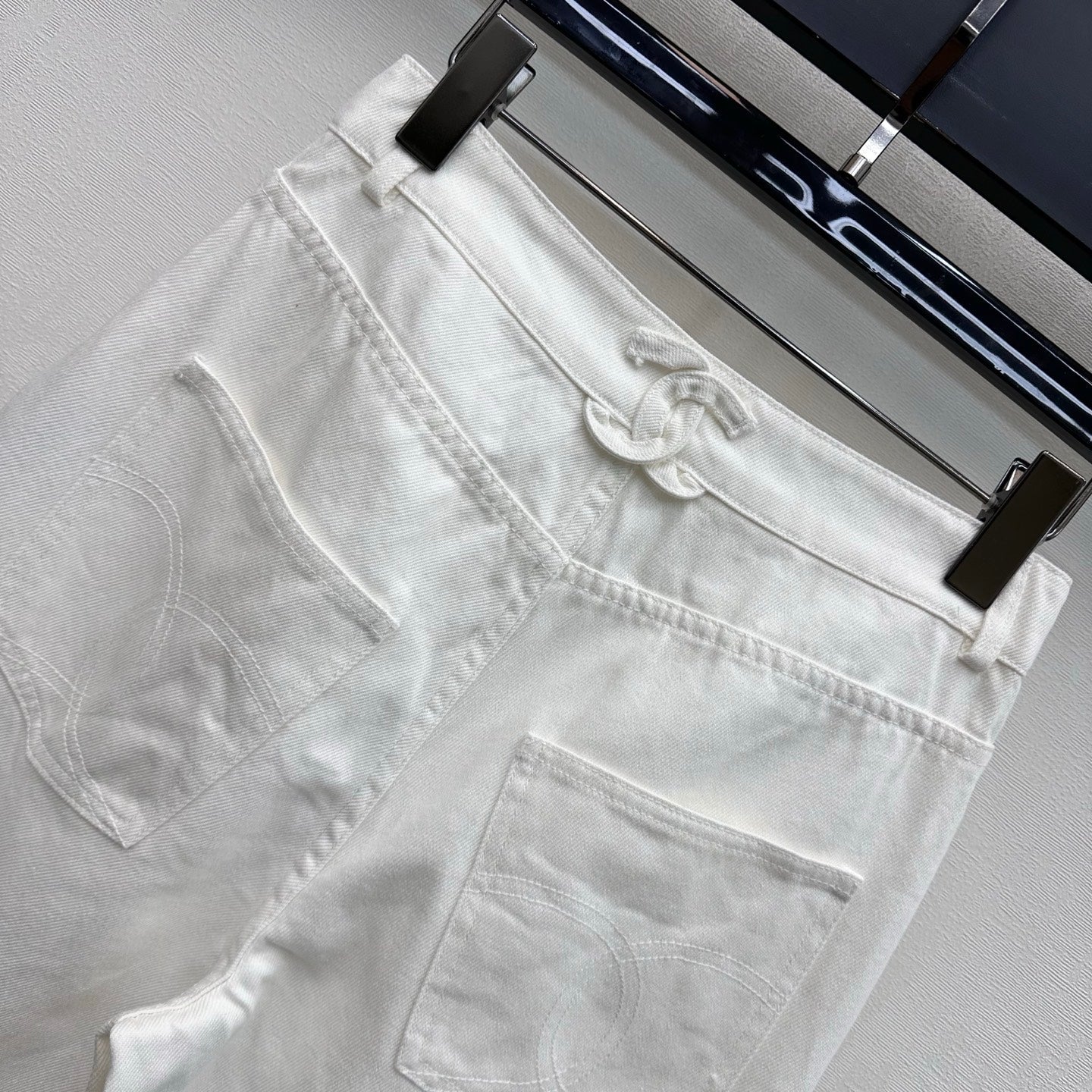 Chanel 2026 Jeans With Silver Buckle 359365