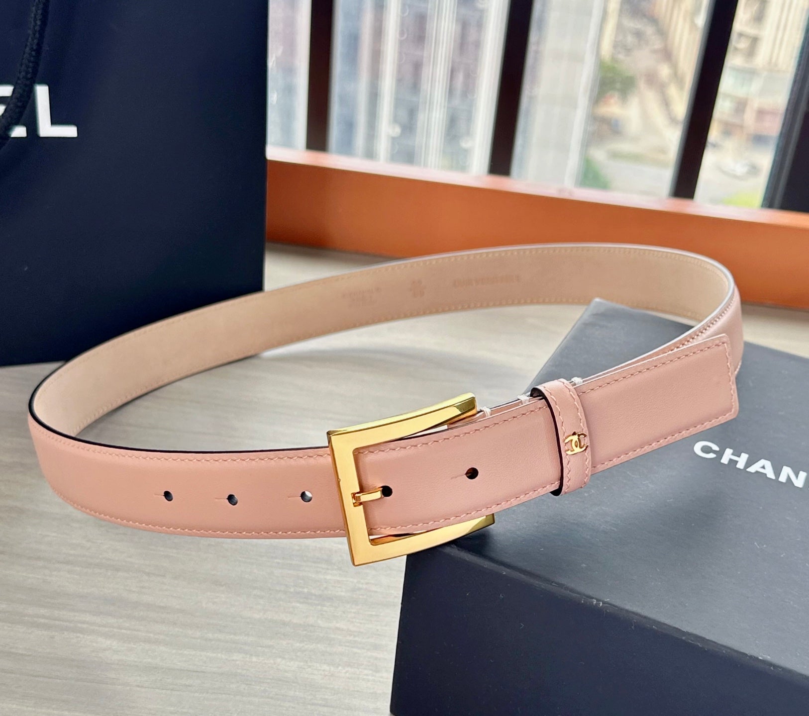 Chanel 2026 Belt 3.0cm Gold Buckle