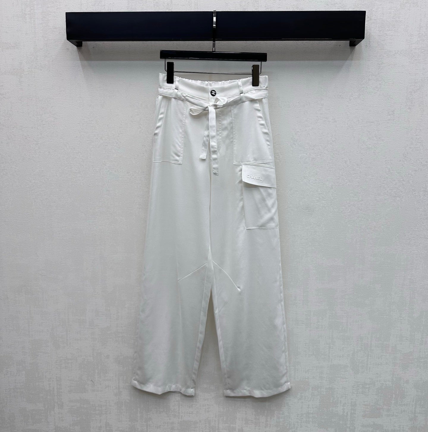 Chanel 2026 Drawstring Straight-leg Trouser Cotton 363900