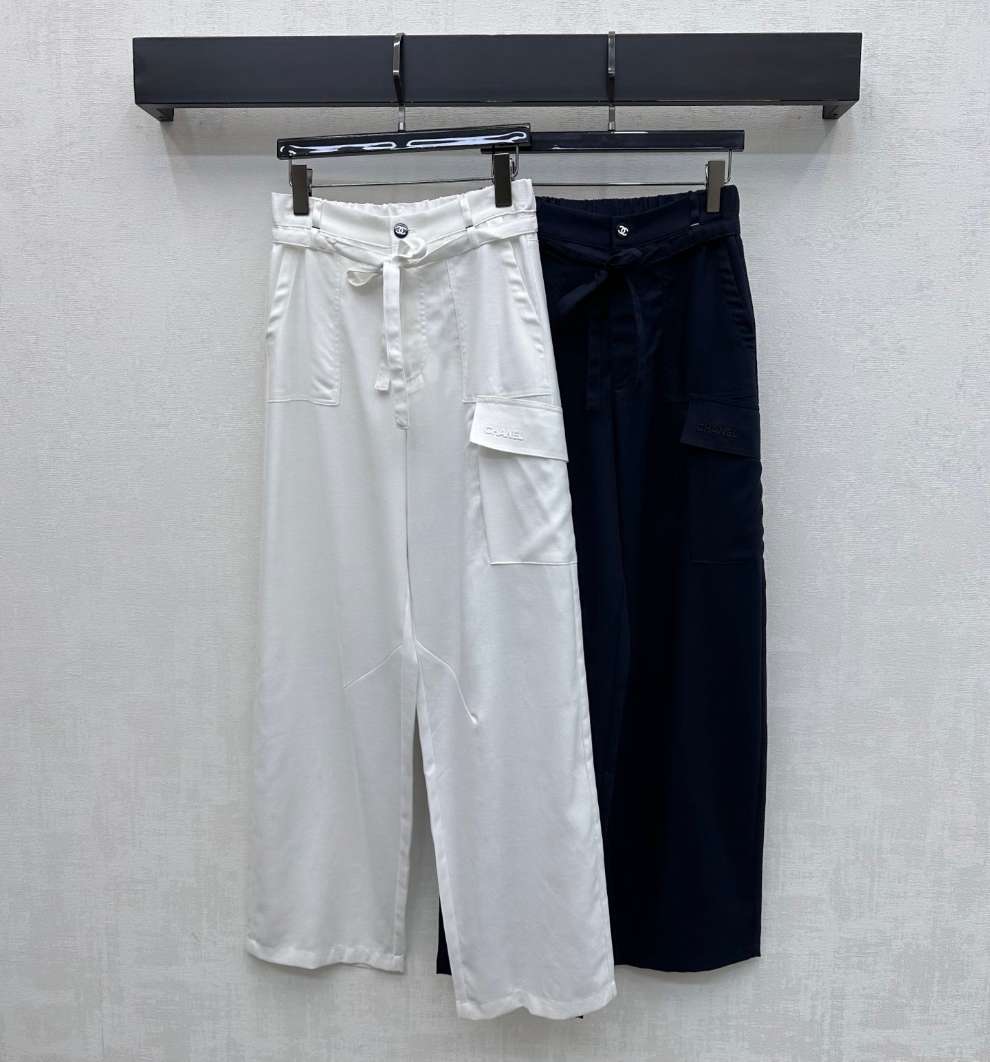 Chanel 2026 Drawstring Straight-leg Trouser Cotton 363900