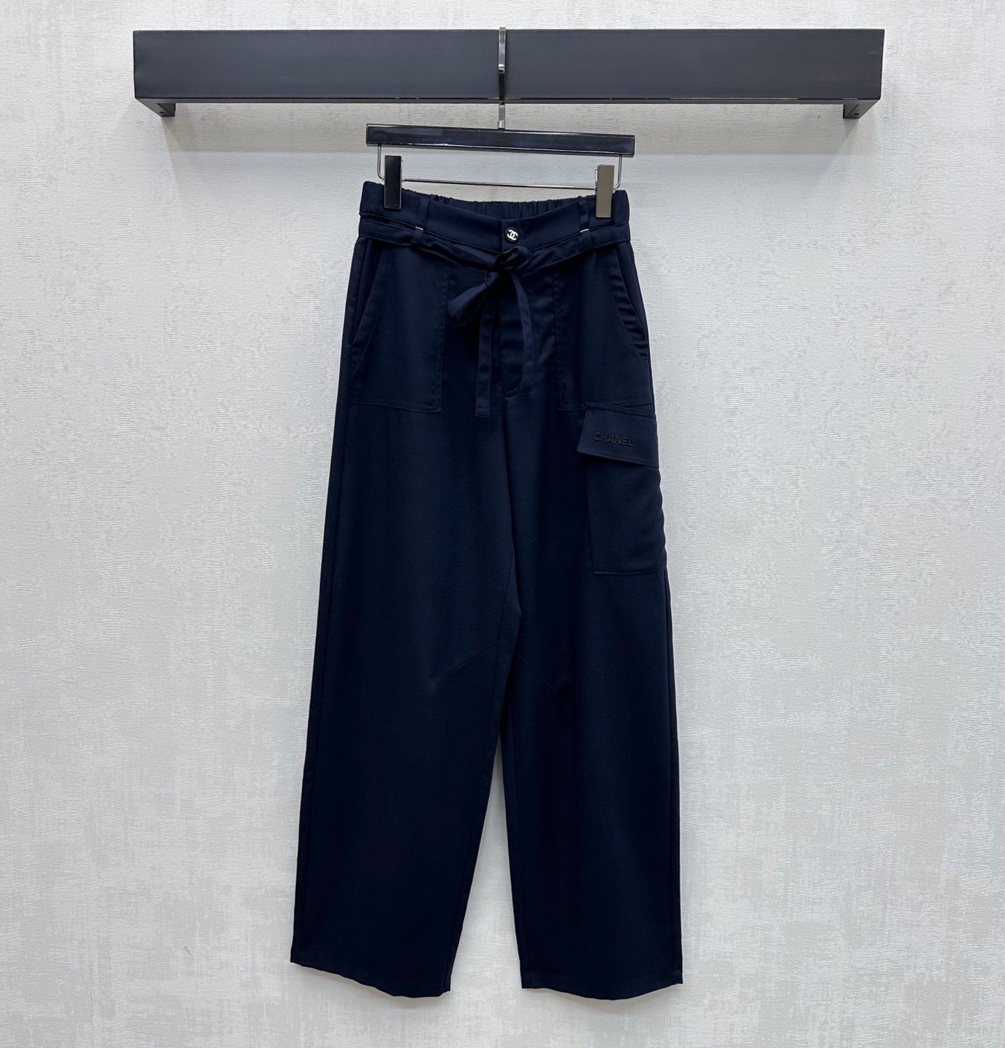 Chanel 2026 Drawstring Straight-leg Trouser Cotton 363900