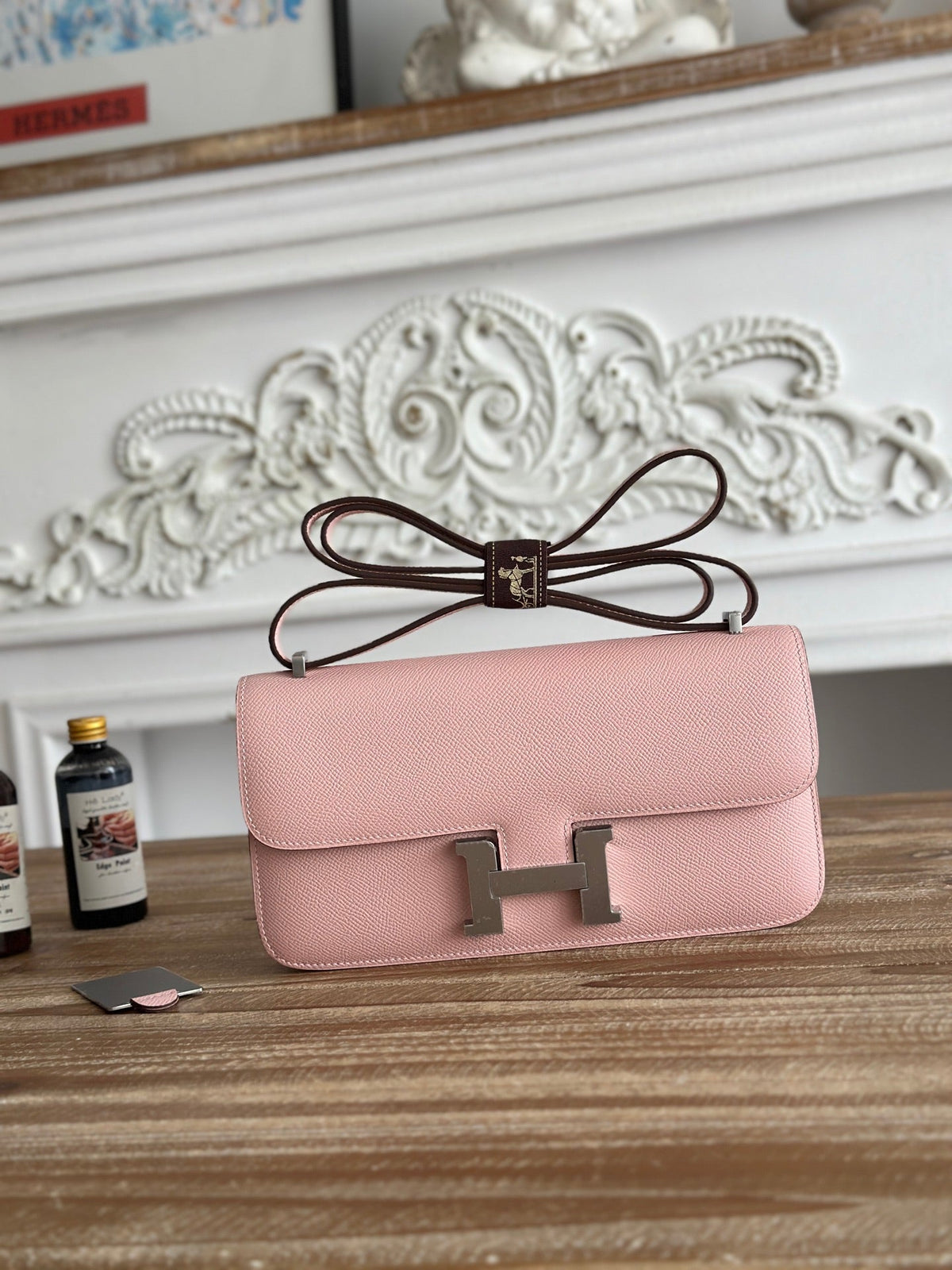 High-end Hermes 2026 Constance Elan 26cm Bag Epsom Leather 1