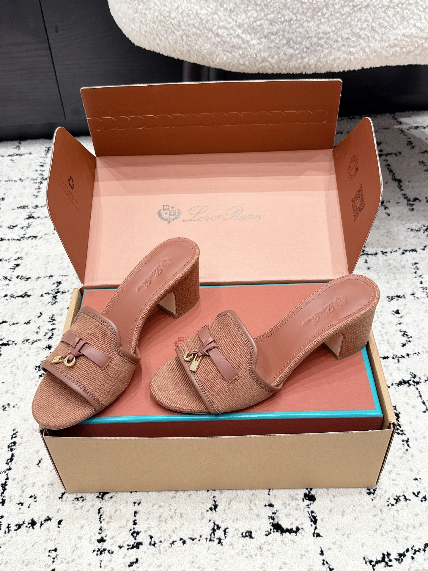 Loro Piana 2026 Sandal Fabric Leather 908846