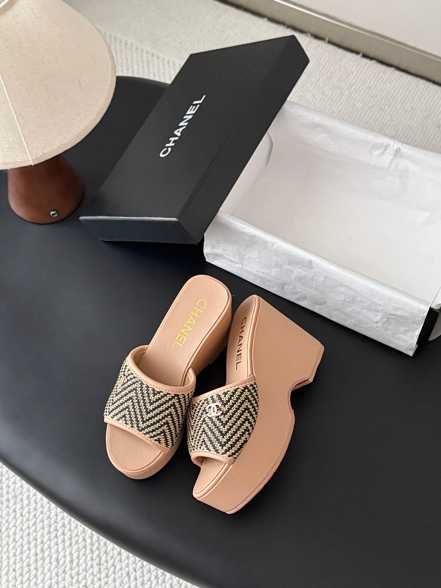 Chanel 2026 Sandals 120mm Lambskin 926367