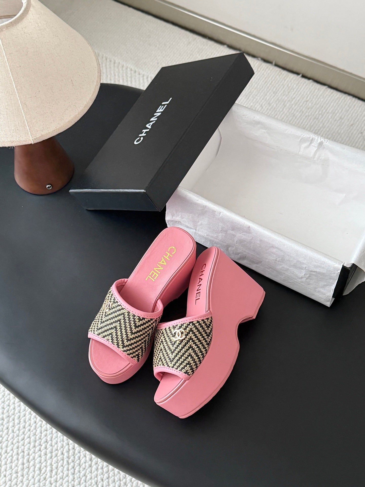 Chanel 2026 Sandals 120mm Lambskin 926367
