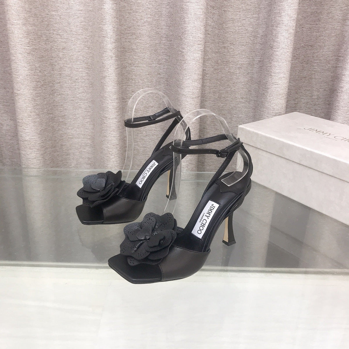 Jimmy Choo 2026 Mimmi Sandals 85mm Sheepskin 910775