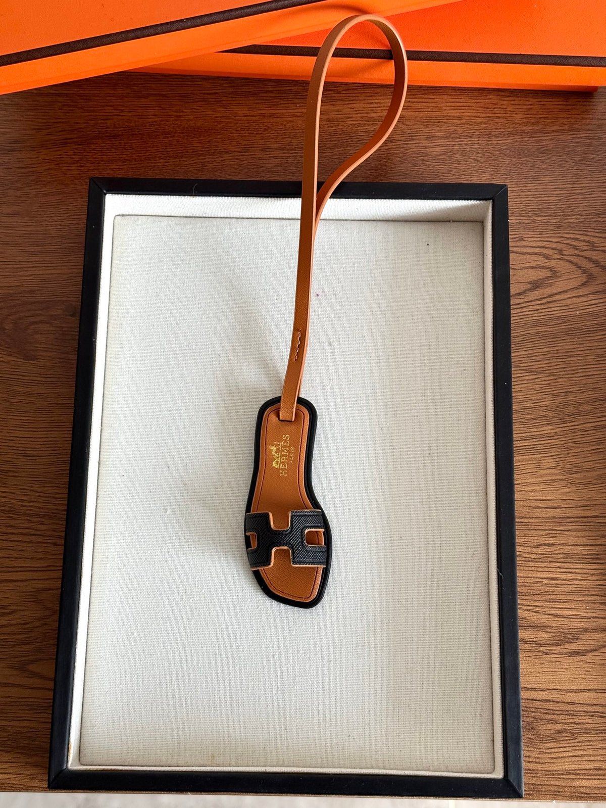 Hermes Oran Nano Charm Leather