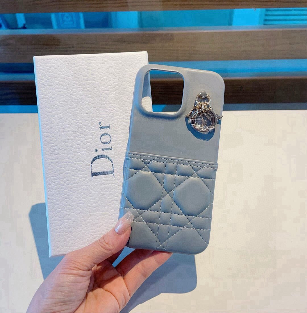 Dior Phone Case With Lady Dior Hardware 393906