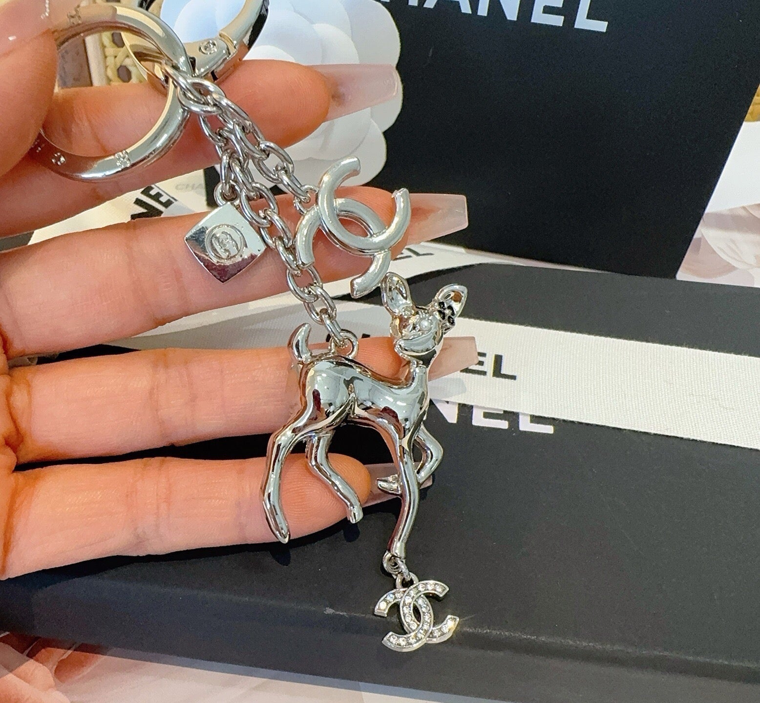 Chanel Deer Charm 415596