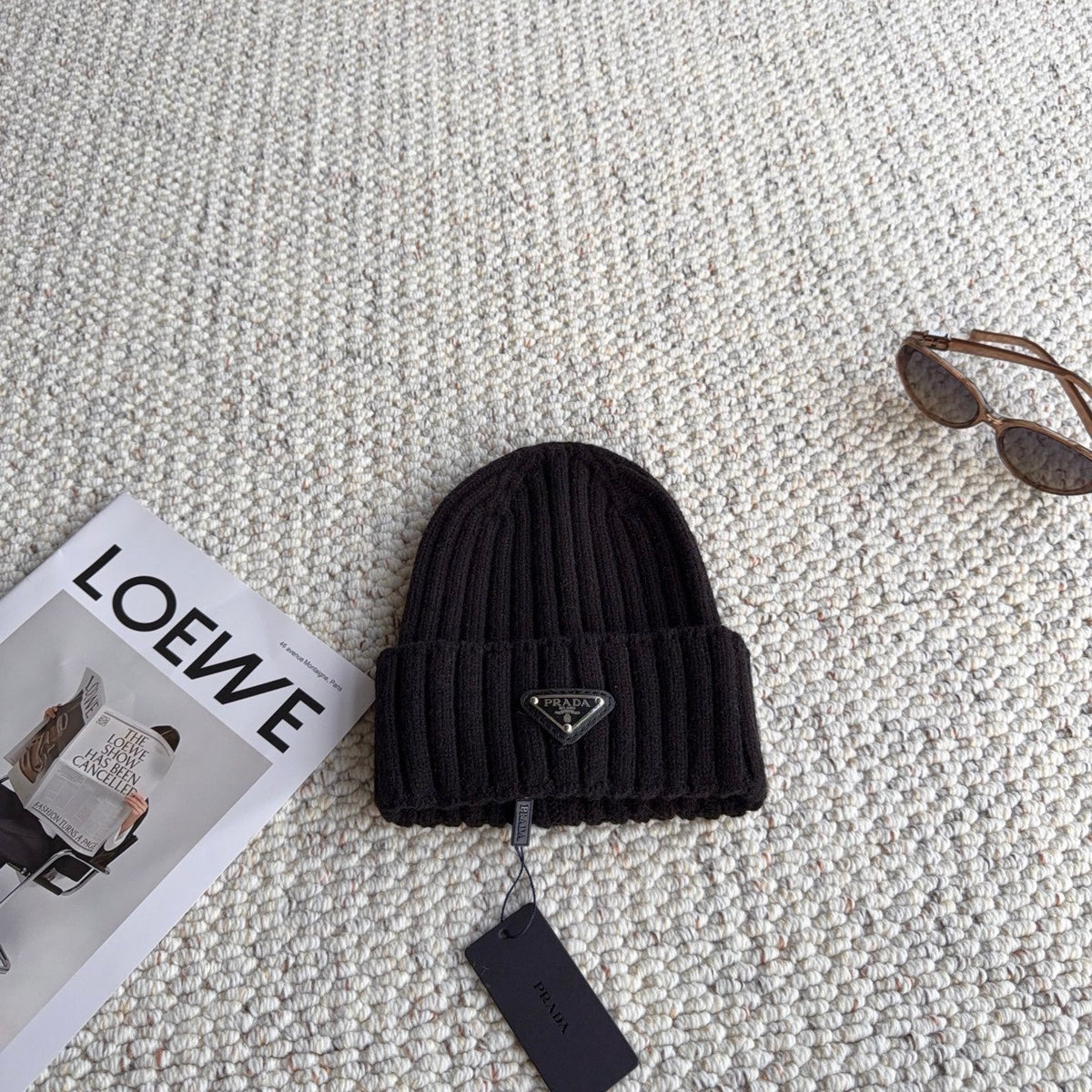 Prada Wool Hat 477736