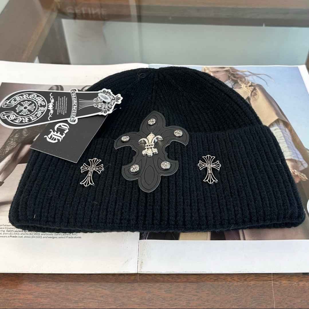 Chrome Hearts Knitted Beanie Hat 512477