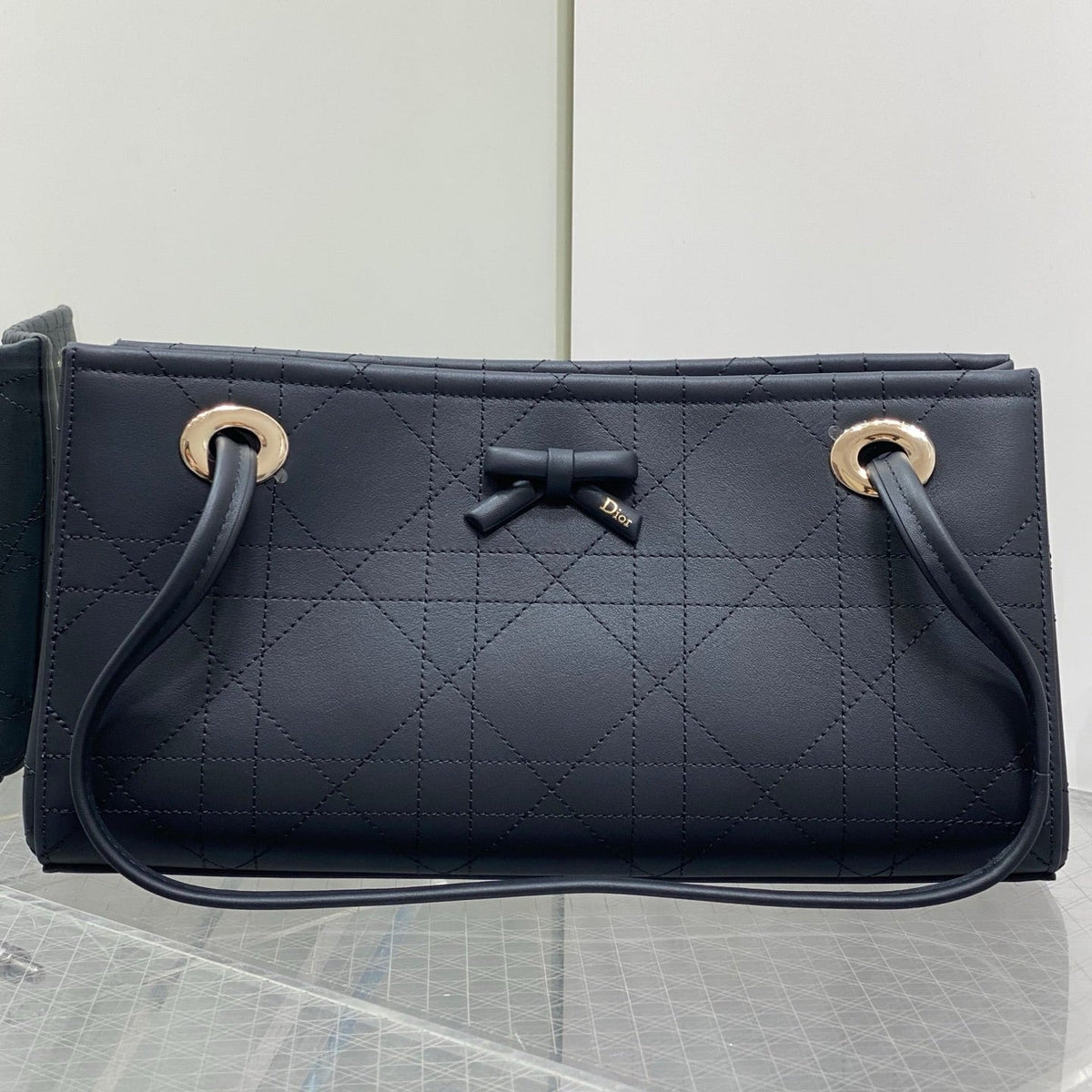 Dior 2026 Promenade Shopping Bag 31cm Suede Leather Canvas 408648