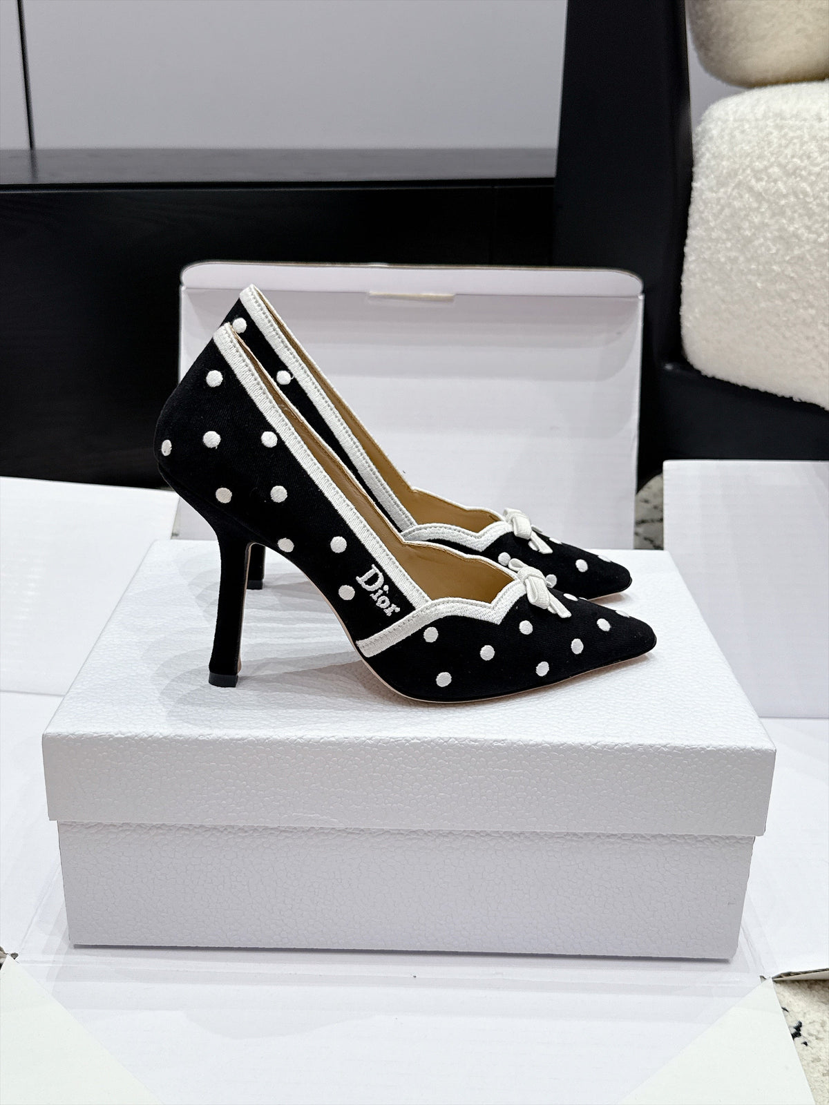 Dior 2026 Romance Pumps 100mm Fabric 139295
