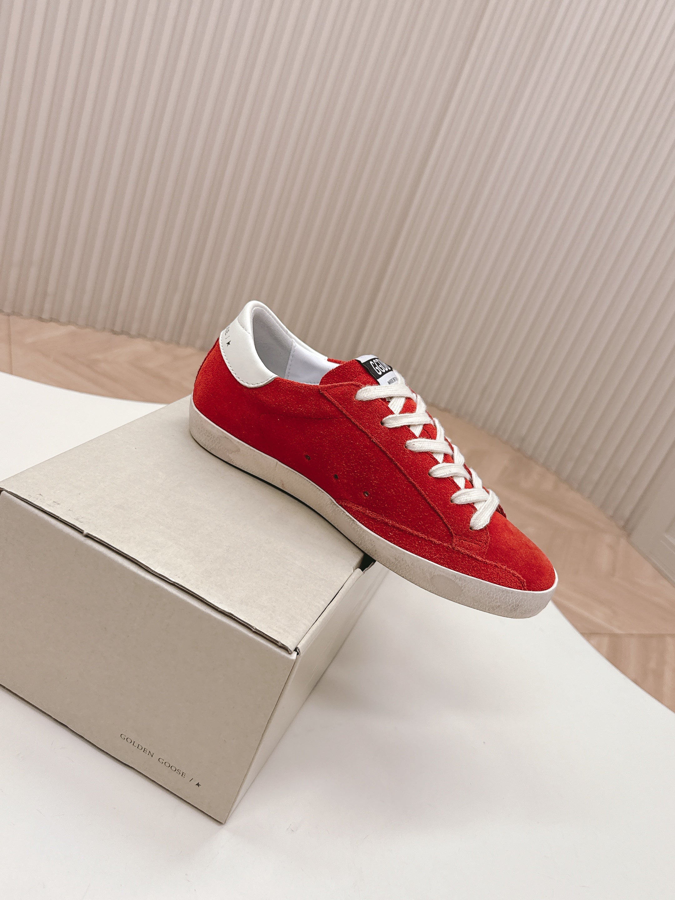 Golden Goose 2025 Sneaker Red mix Black Suede 426912