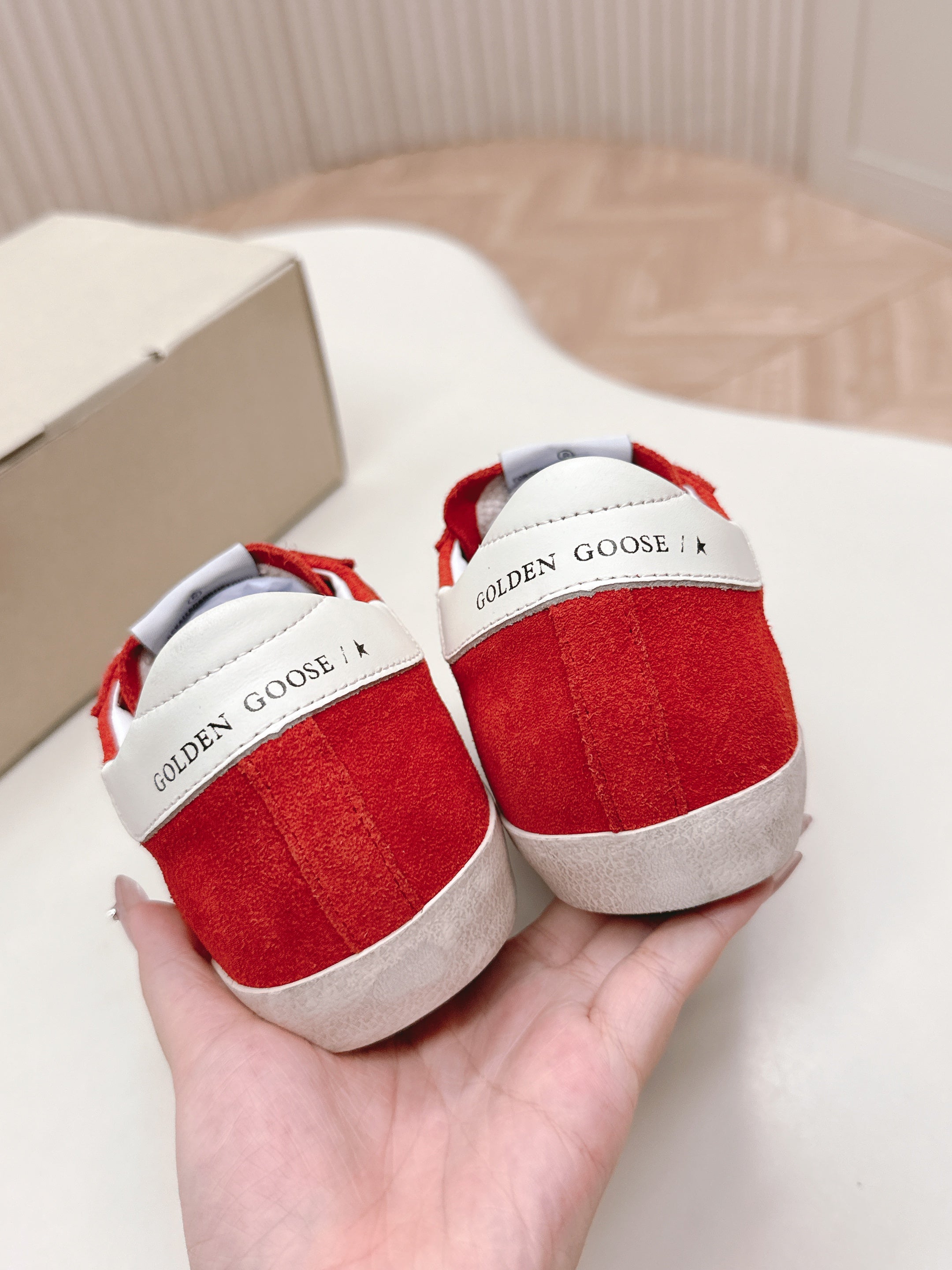 Golden Goose 2025 Sneaker Red mix Black Suede 426912