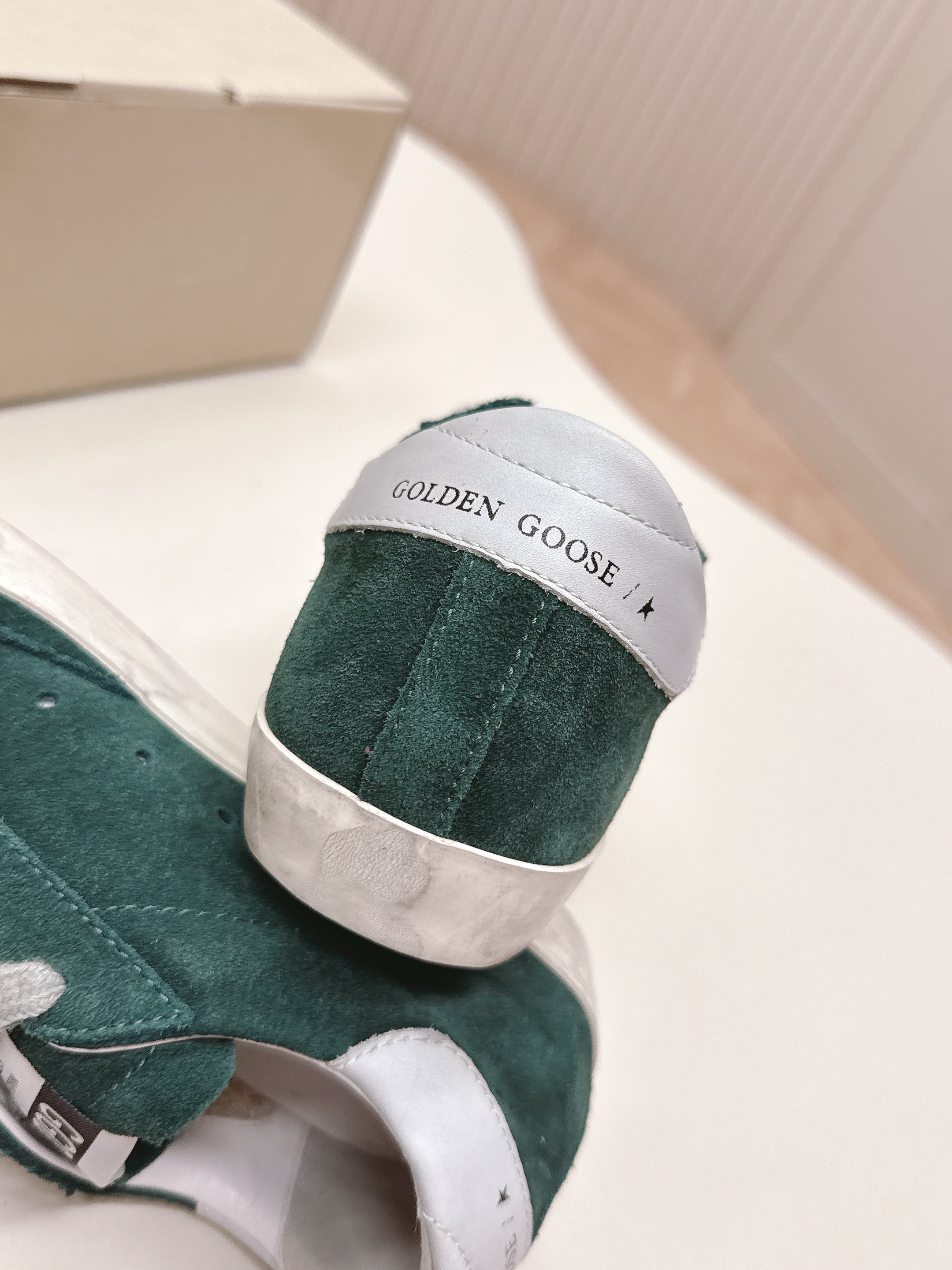 Golden Goose 2025 Sneaker Green mix Silver Suede 426917