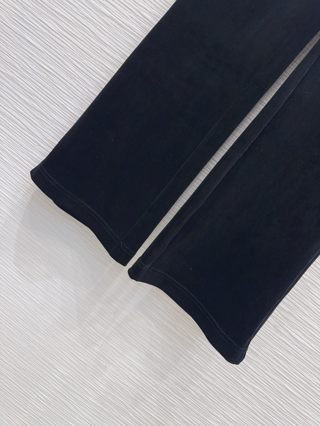 Miumiu 2026 Pant With Lace Black Velvet 827746