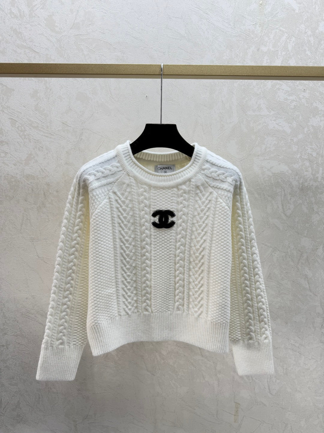 Chanel 2025 Knit Crew Neck Long Sleeve Sweater