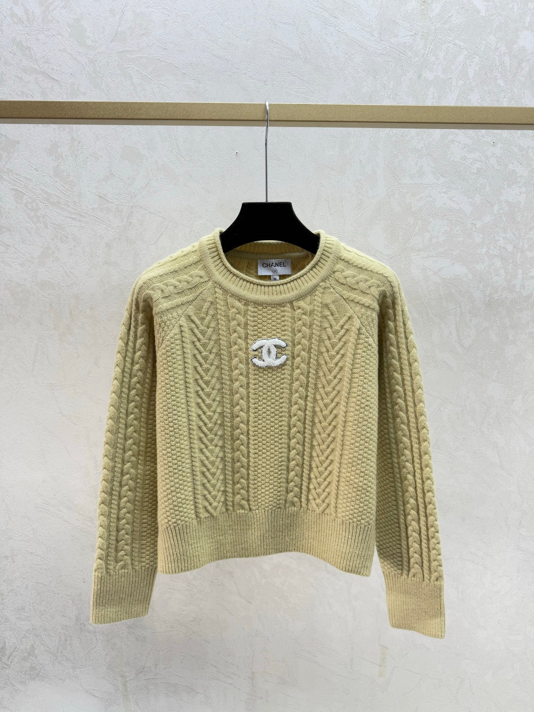 Chanel 2025 Knit Crew Neck Long Sleeve Sweater