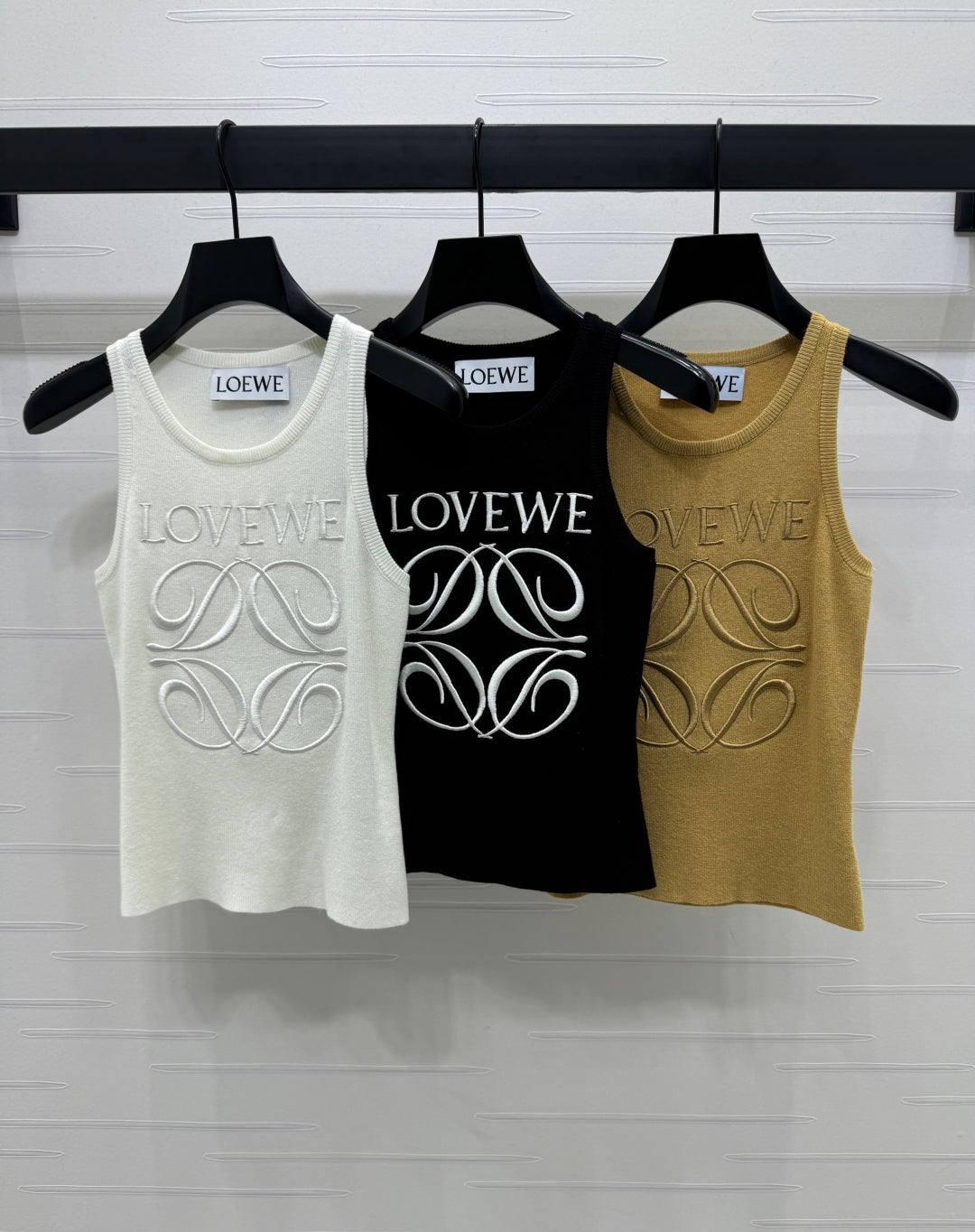 Loewe 25 Tank Top Wool with Tencel 232629