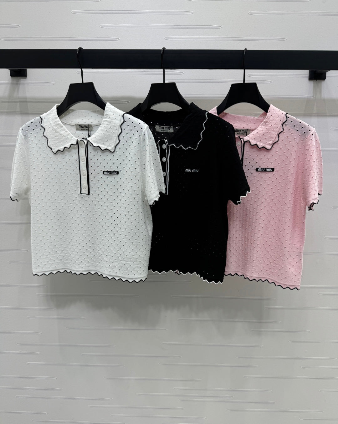 Miu 25 Polo T-Shirt Silk 233517