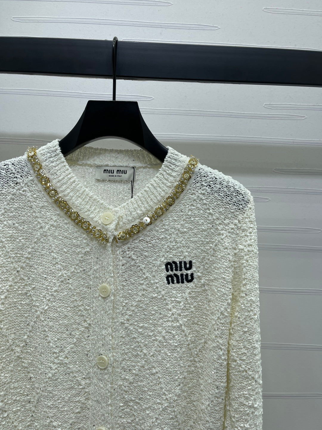 Miu Miu 25 Knitted Cardigan Wool 285257
