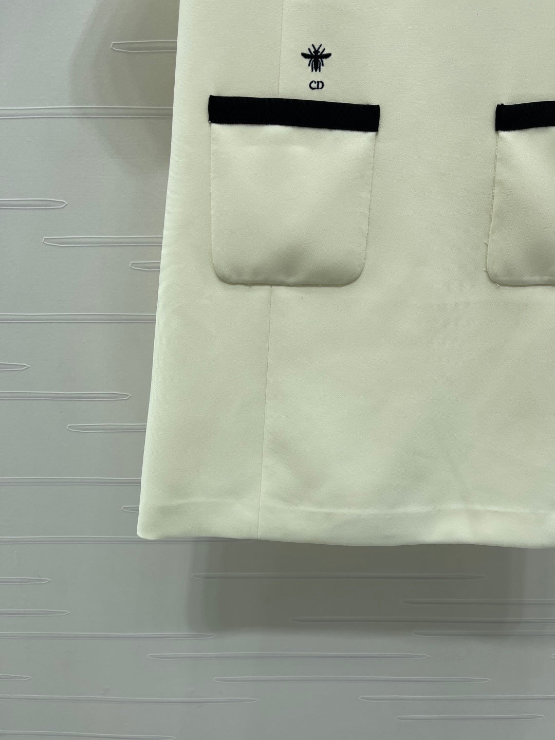 Dior 2026 Dress Cream Black Cotton Polyester