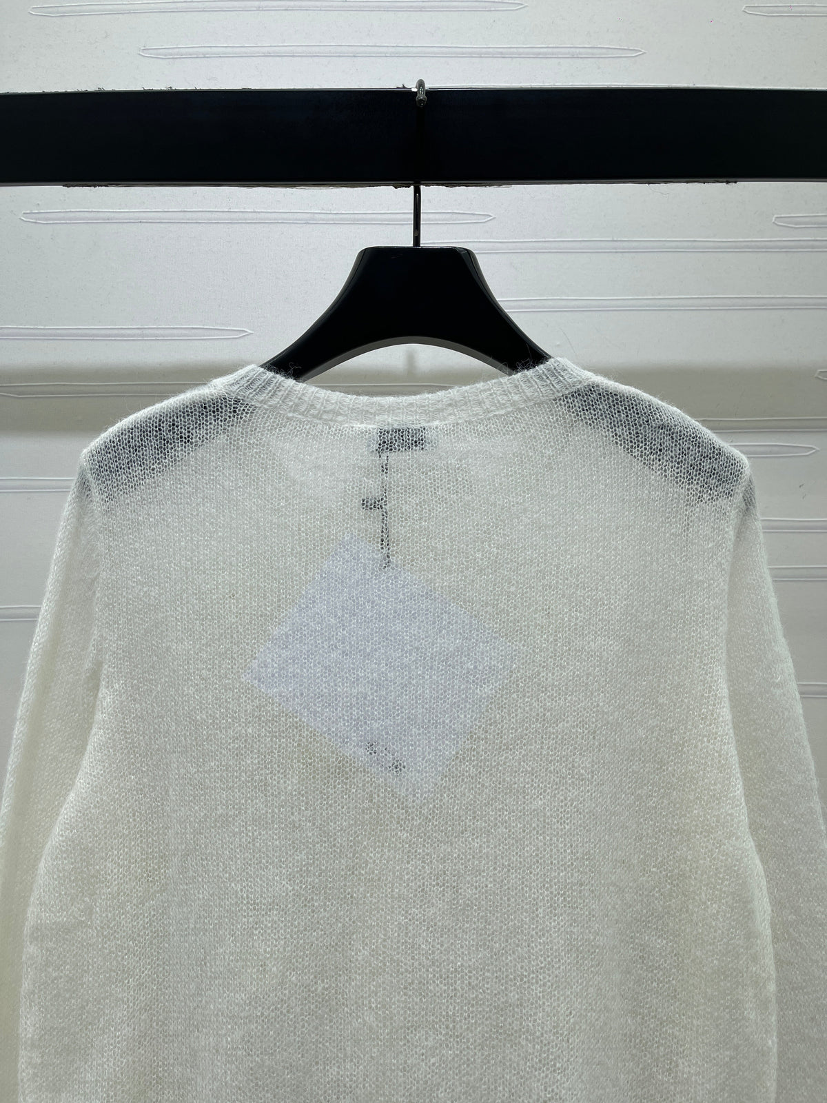 Celine 2026 Flower Knit Long-Sleeve Cardigan Wool 430305