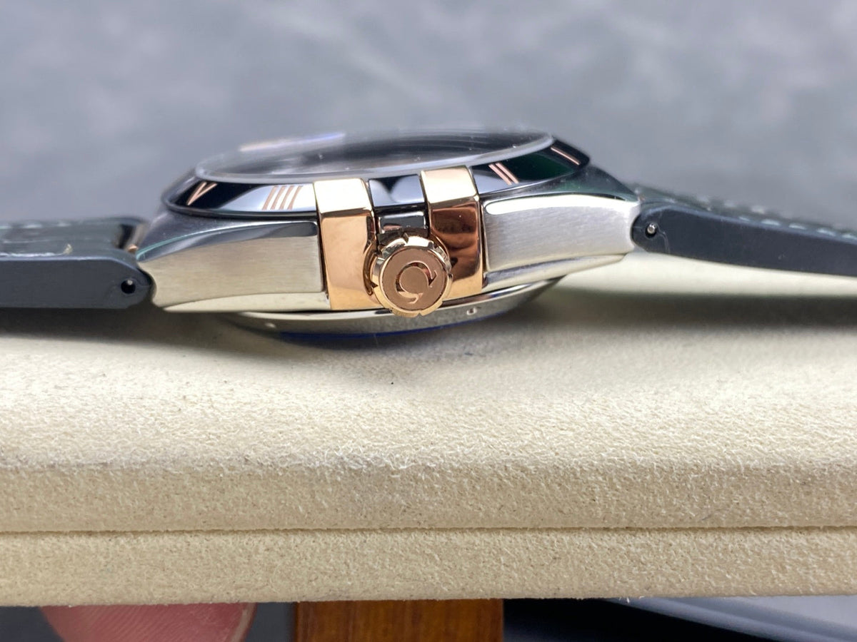 Omega Constellation Co-Axial Master Chronometer 41mm Watch Khaki Strap