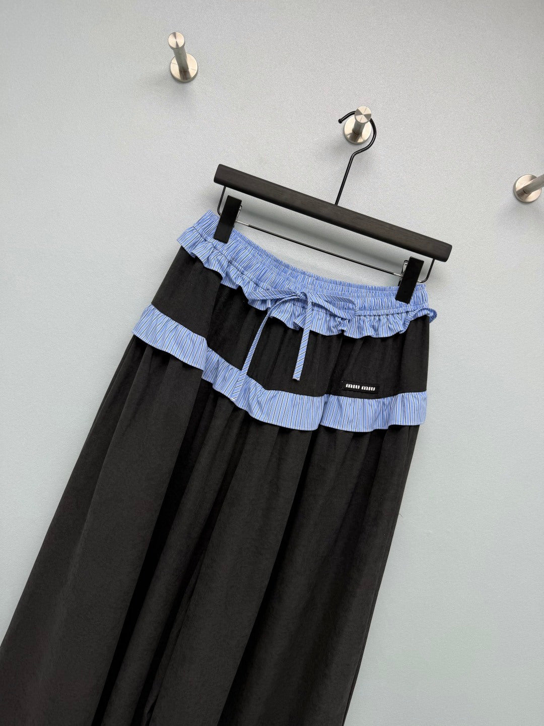 Miumiu 2026 Striped Trouser Polyester Nylon 420371
