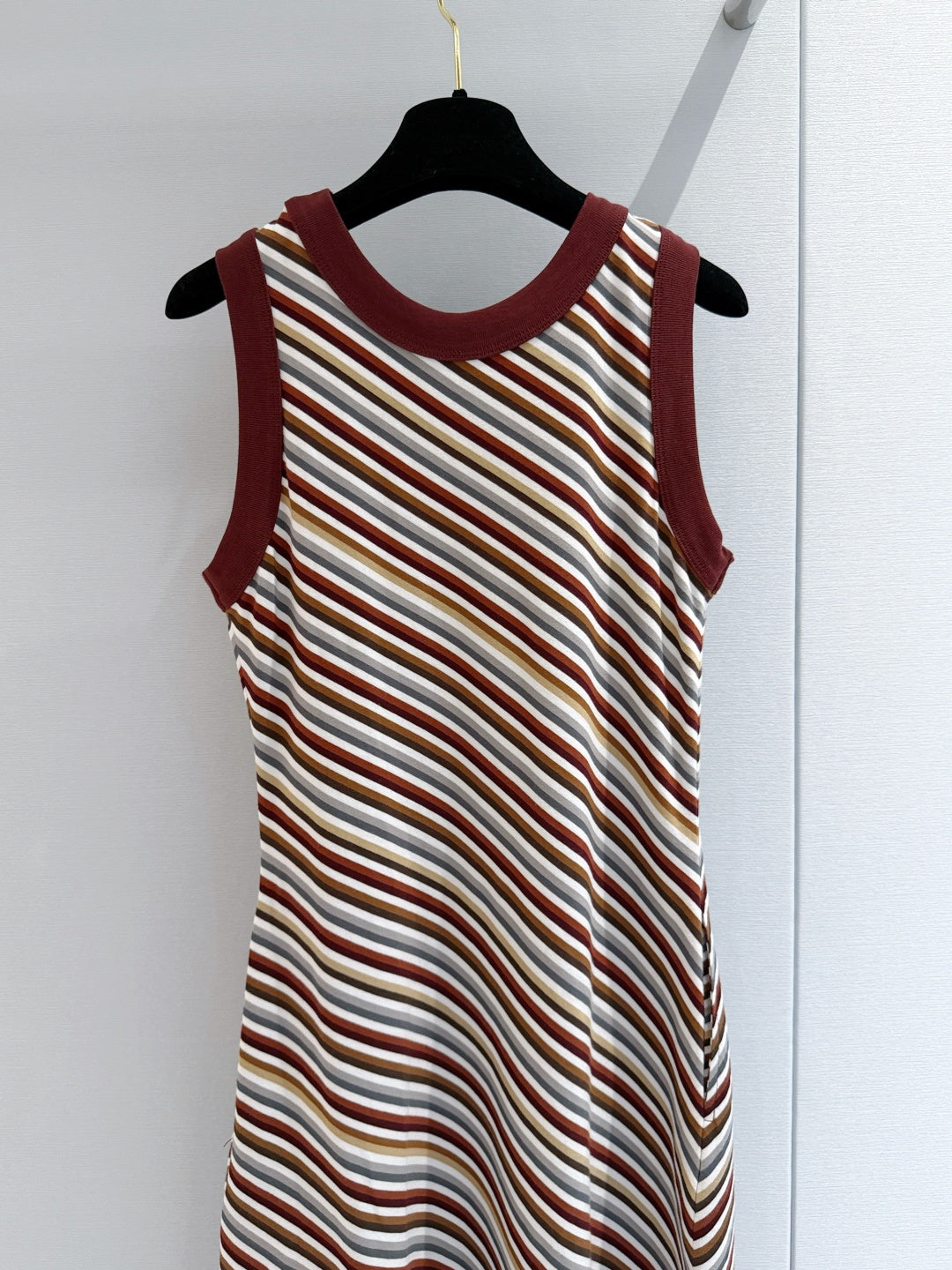 Chanel 2026 Maxi Dress Red Cotton 598960
