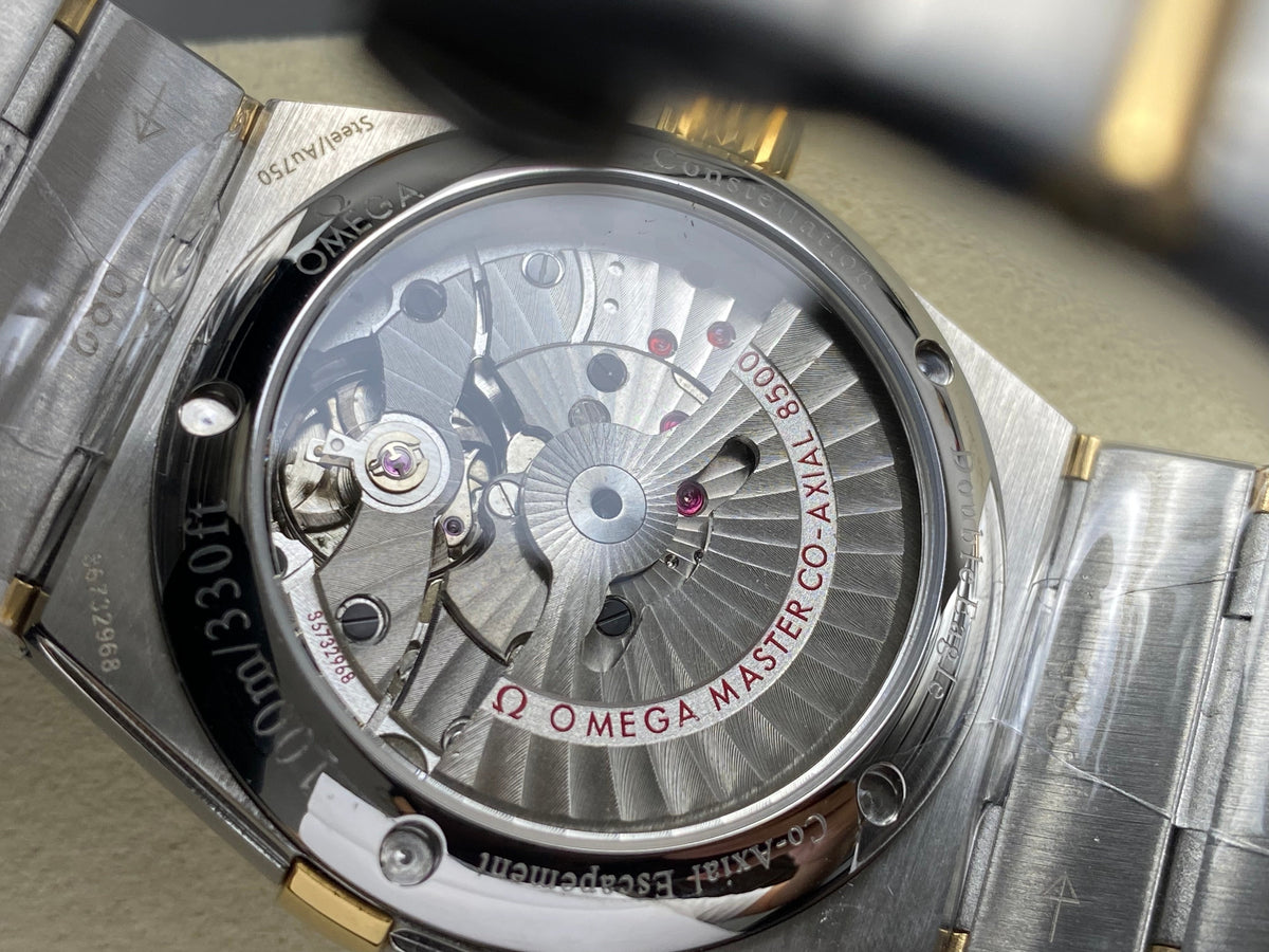 Omega Constellation Co-Axial Chronometer 38mm Gold Steel Case