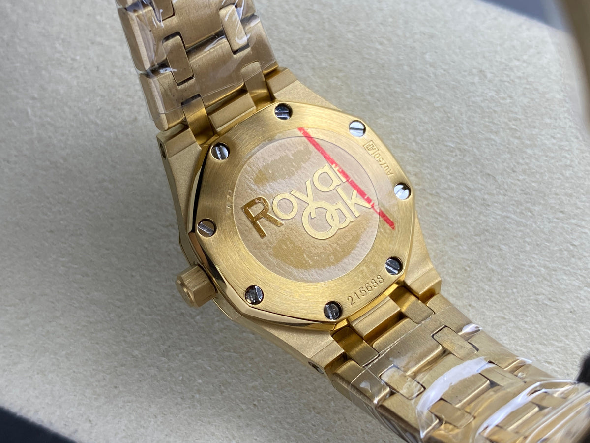 Audemars Piguet Royal Oak 23mm White Dial Gold Case