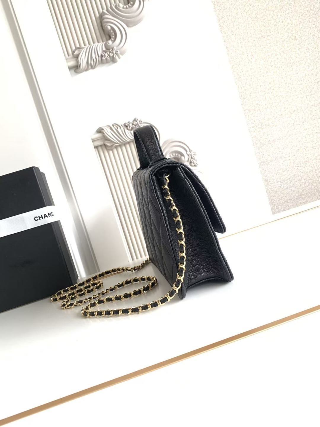 Chanel 2026 Flap Bag 24cm Pebbled Calfskin