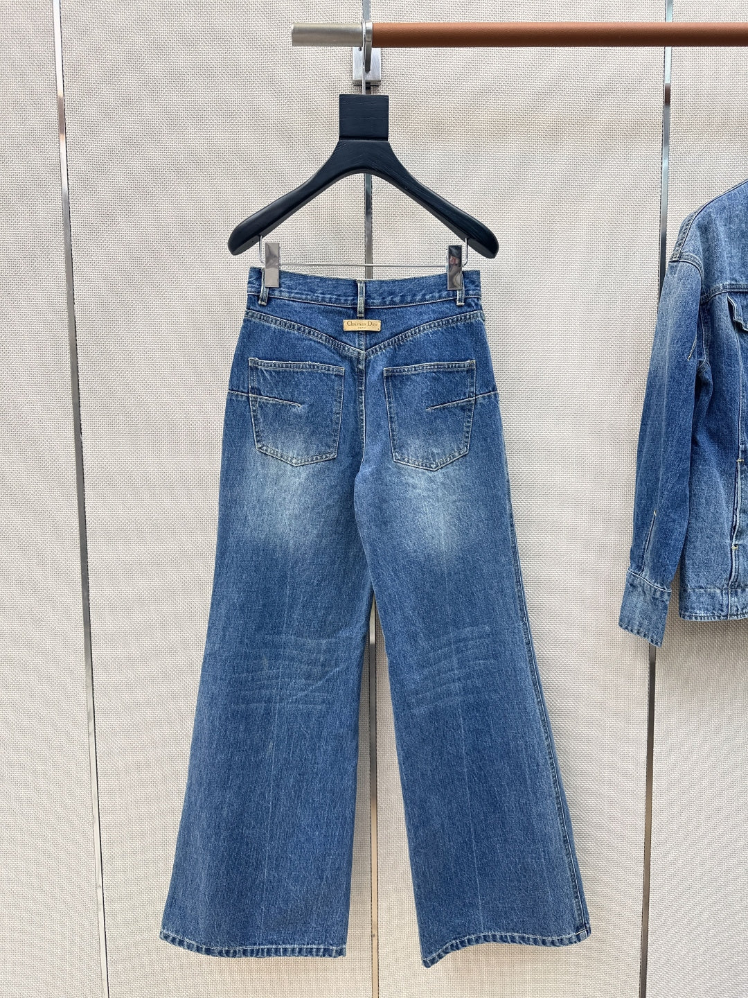 Dior 2026 Wide-leg Jeans Blue Cotton 392019