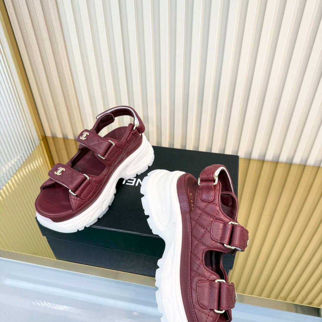 Chanel 2026 Sandals Calfskin 927955