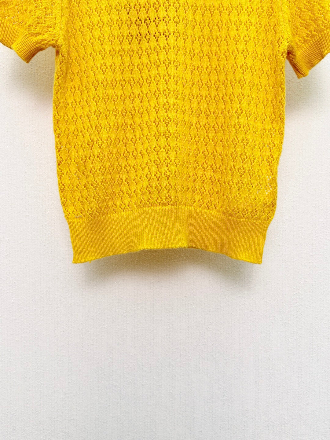 MiuMiu 2026 Shirt Yellow Wool 644462
