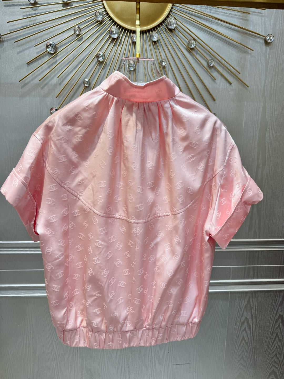 Chanel 2026 Taffeta Jacket Pink Silk