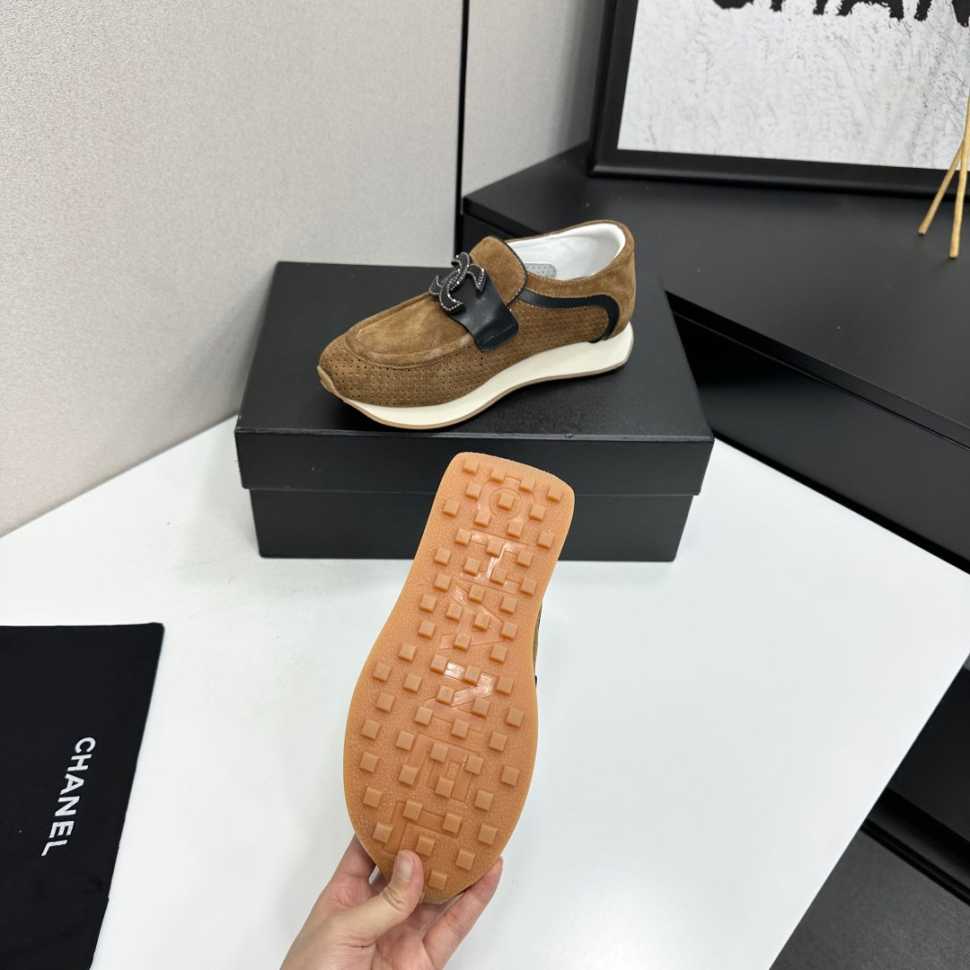 Chanel 2026 Panda Sneakers Suede Cowhide 926338