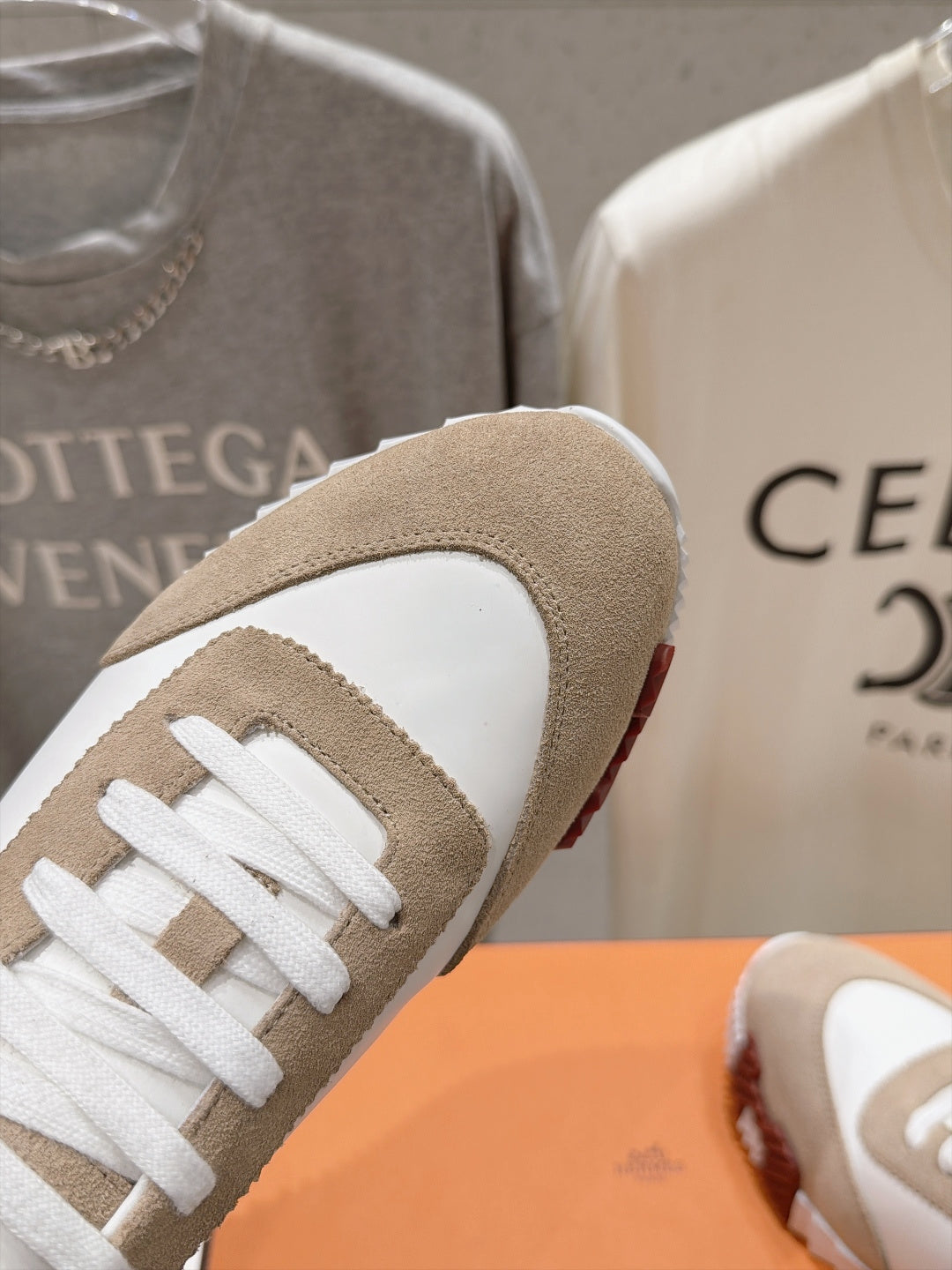 Hermes 2026 Bouncing Sneaker Suede Leather