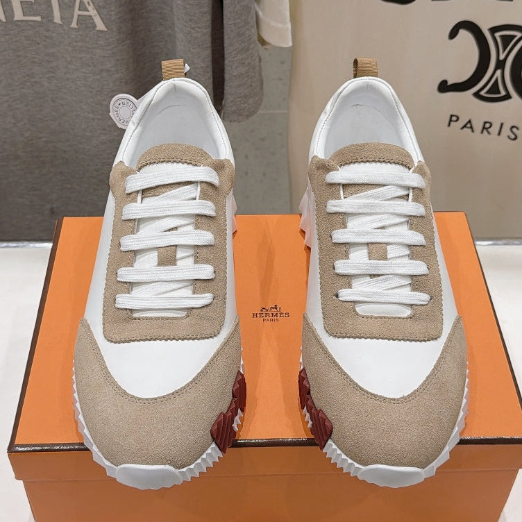 Hermes 2026 Bouncing Sneaker Suede Leather