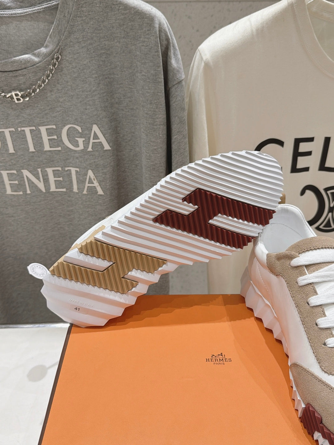 Hermes 2026 Bouncing Sneaker Suede Leather