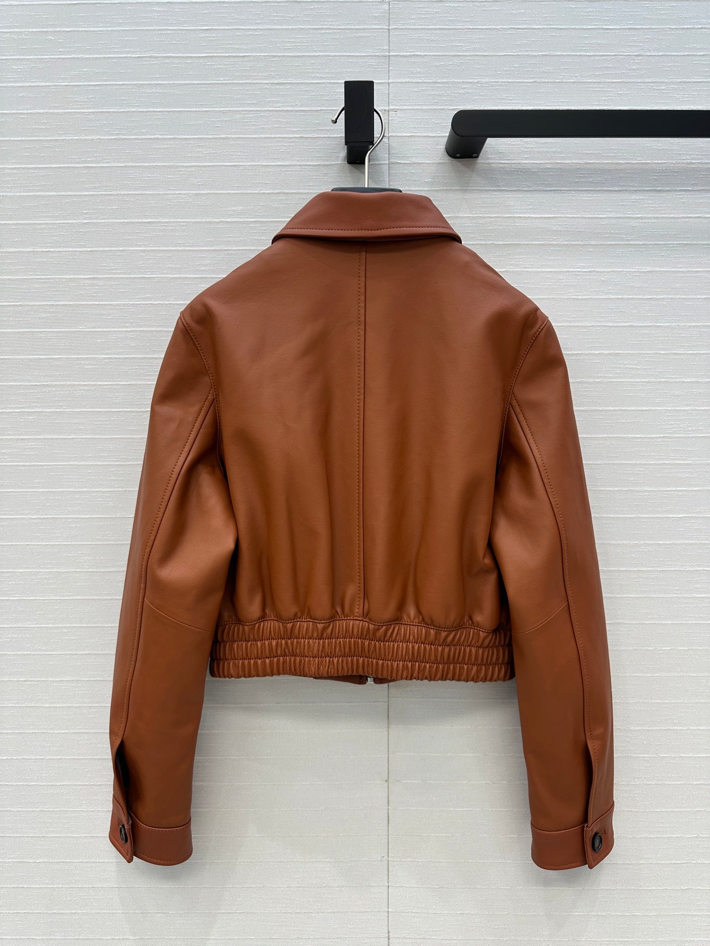 Miu Miu 25 Set Orange Brown Leather