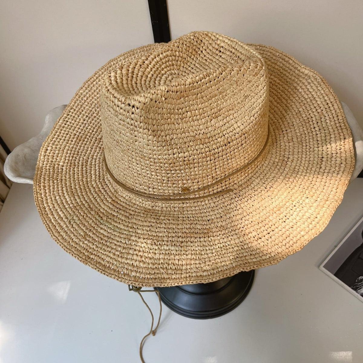 Celine Raffia Crochet Hat 269029